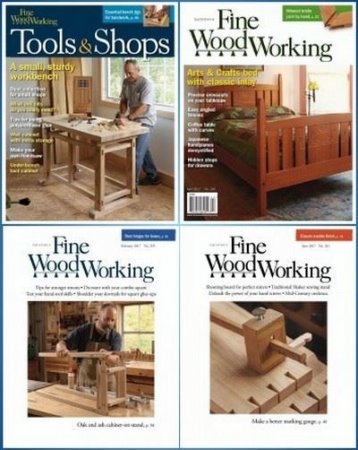 Подшивка журналов Fine Woodworking за 2017 год