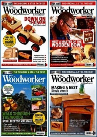 The Woodworker & Woodturner. №1-12  (2017) PDF