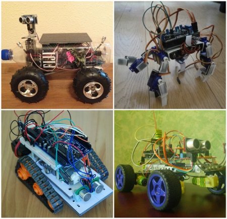 Строим роботов и другие устройства на Arduino (2015) Видеокурс