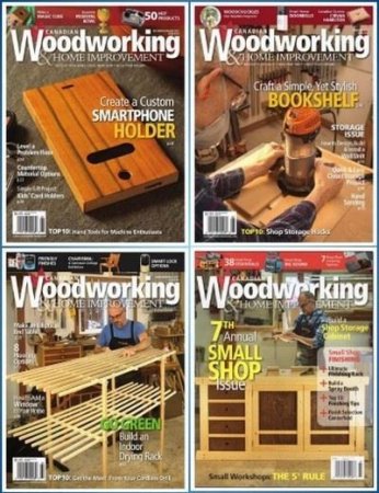 Подшивка журнала Canadian Woodworking & Home Improvement за 2017 год