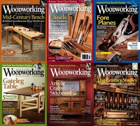 Подшивка журналов Popular Woodworking за 2017 год