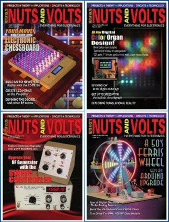 Подшивка журналов Nuts And Volts за 2017 год