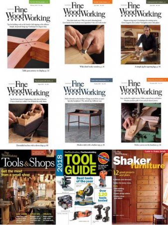 Подшивка журналов Fine Woodworking за 2018 год